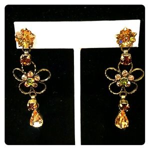 VAN GALZ Earrings -Topaz/Peridot